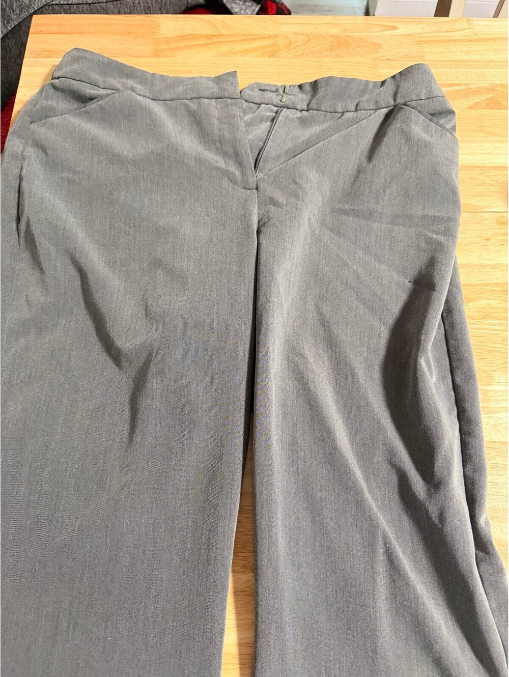 Chico's Women's Gray Dress Pants Size 1 Short